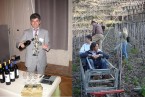 2008 Gegenbesuch Piemont : Dott. Maurizio Rossi und Oenologe von Marchesi di Gresy im Weingut Freiherr v. Heddesdorf