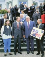 1996 - Erfolg - Lehrstellenaktion bei Bundeskanzler Kohl vorgestellt